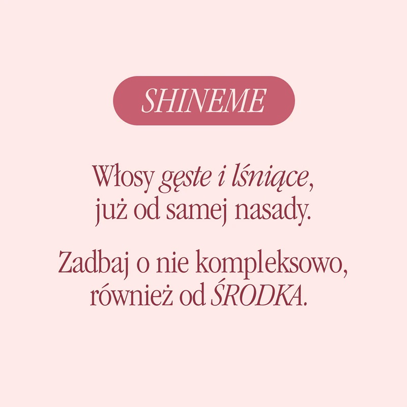 „Health Labs Care ShineMe“ maisto papildų milteliai geriamajam tirpalui sveikiems ir gražiems plaukams