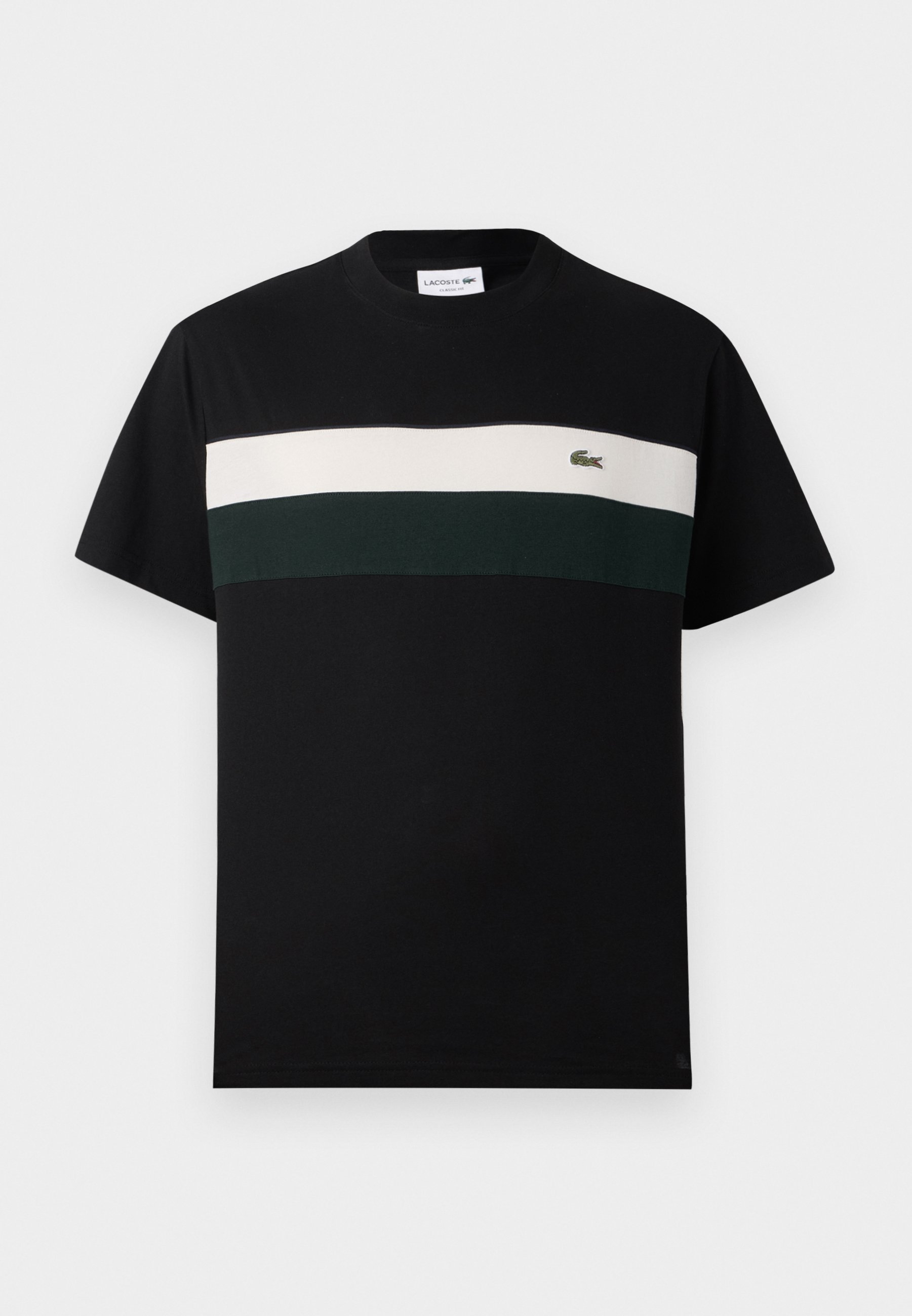 T-shirt imprimé Lacoste - noir/laplande/sinople