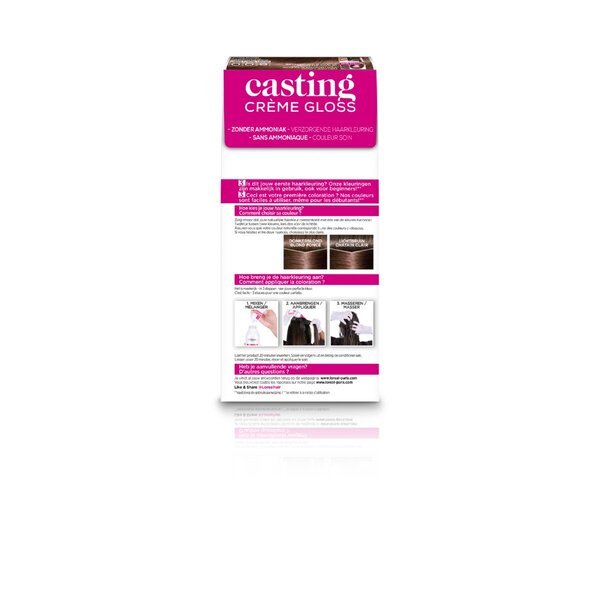 L'Oréal Paris Casting Créme Gloss 600 Donkerblond poltrajna barva za lase<br>