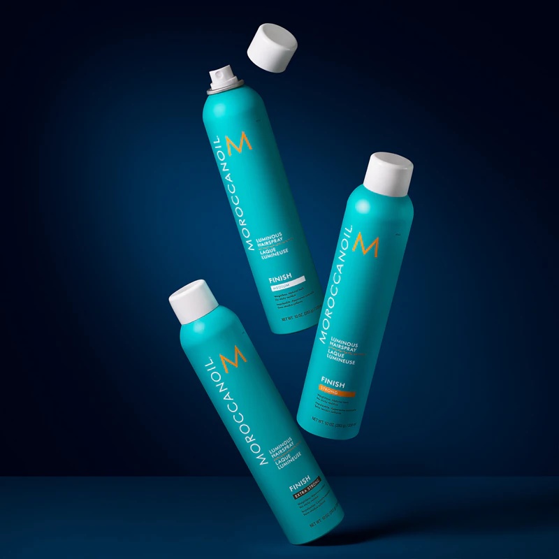 Moroccanoil Finish stiprios fiksacijos plaukų lakas