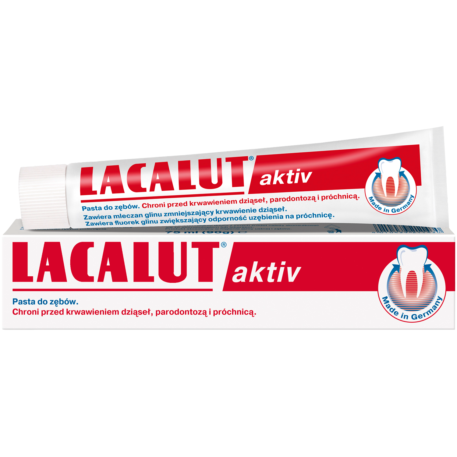 Lacalut Zahnpasta 75ml Aktiv