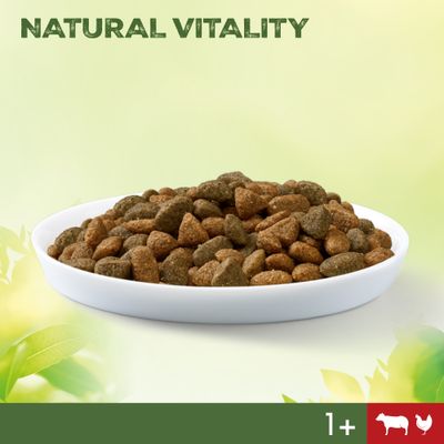 Perfect Fit Natural Vitality Voksen 1+ Storfekjøtt og Kylling