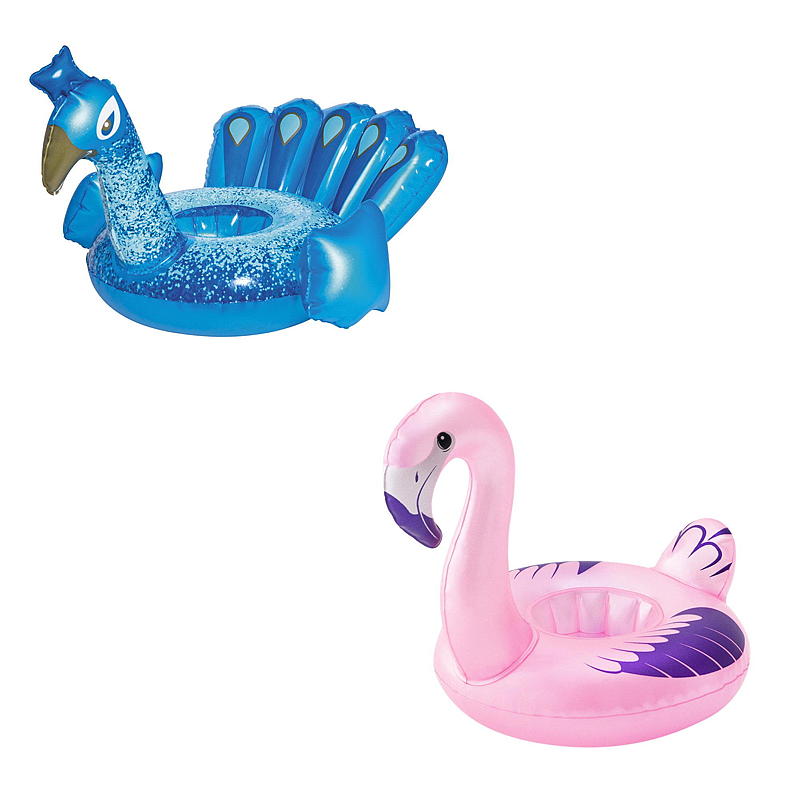 Bestway Dryckeshållare Flamingo/Påfågel