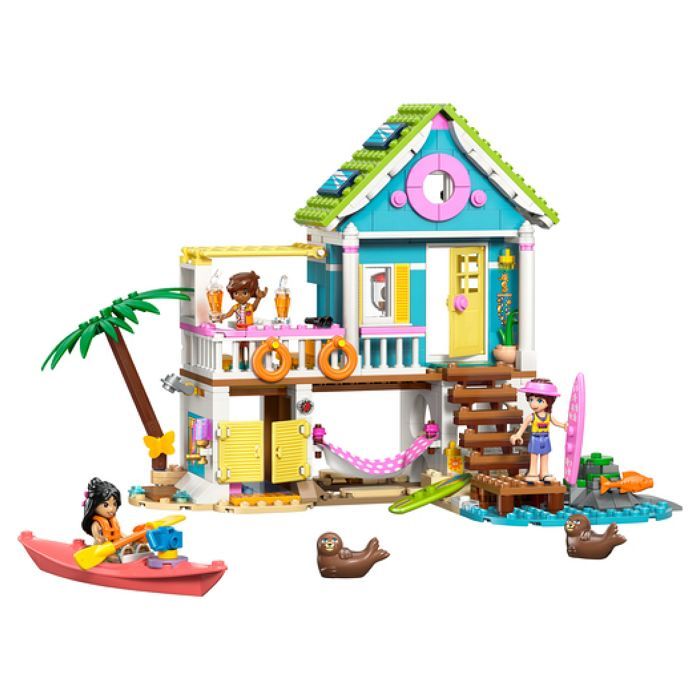 LEGO Friends 42699 La Maison sur la Plage et les Phoques - Jeu de Construction dès 7 ans