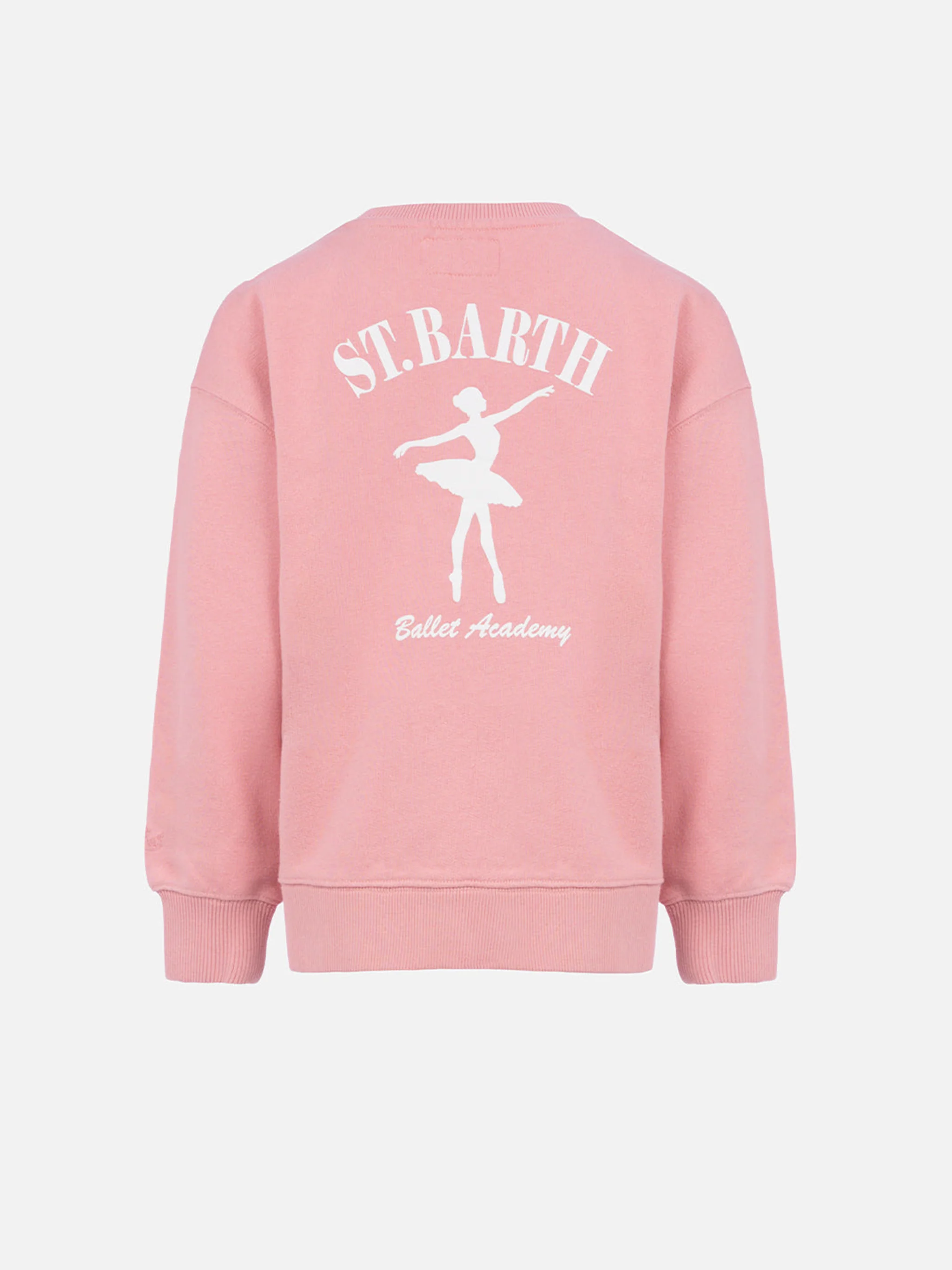 Felpa girocollo da bambina Briony con stampa St. Barth ballet academy