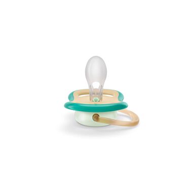 Philips Avent Ultra Air noćna duda 0-6 mjeseci zelena 2 kom 2 kom