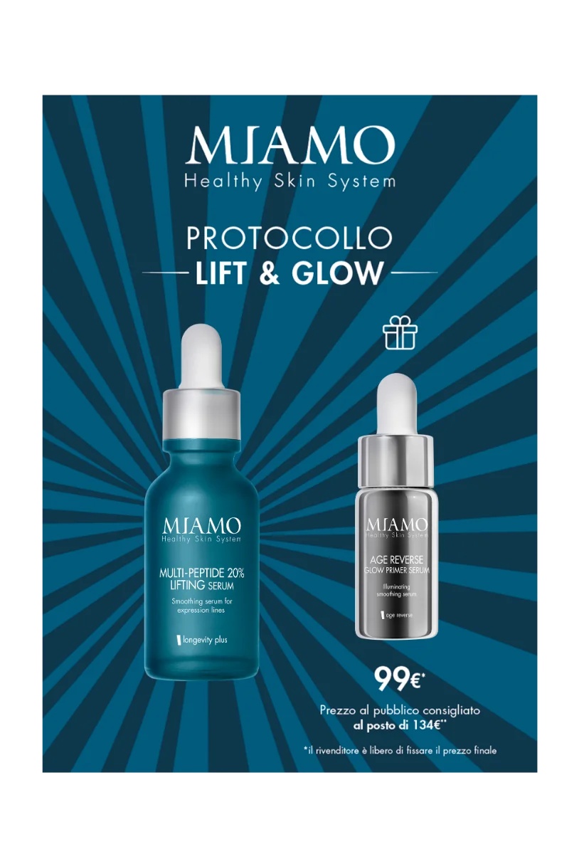 MIAMO Miamo 2024 Lift&Glow cadeauset met oplichtend effect