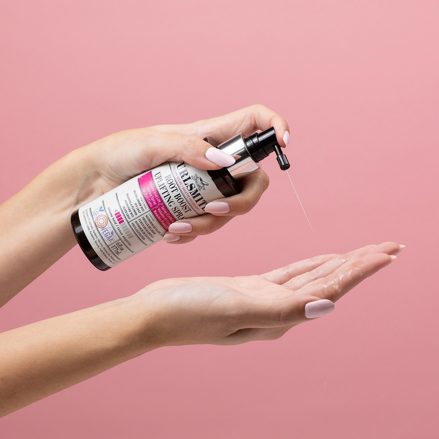 „Curlsmith“ plaukų lakas, suteikiantis apimties šaknims – 177 ml