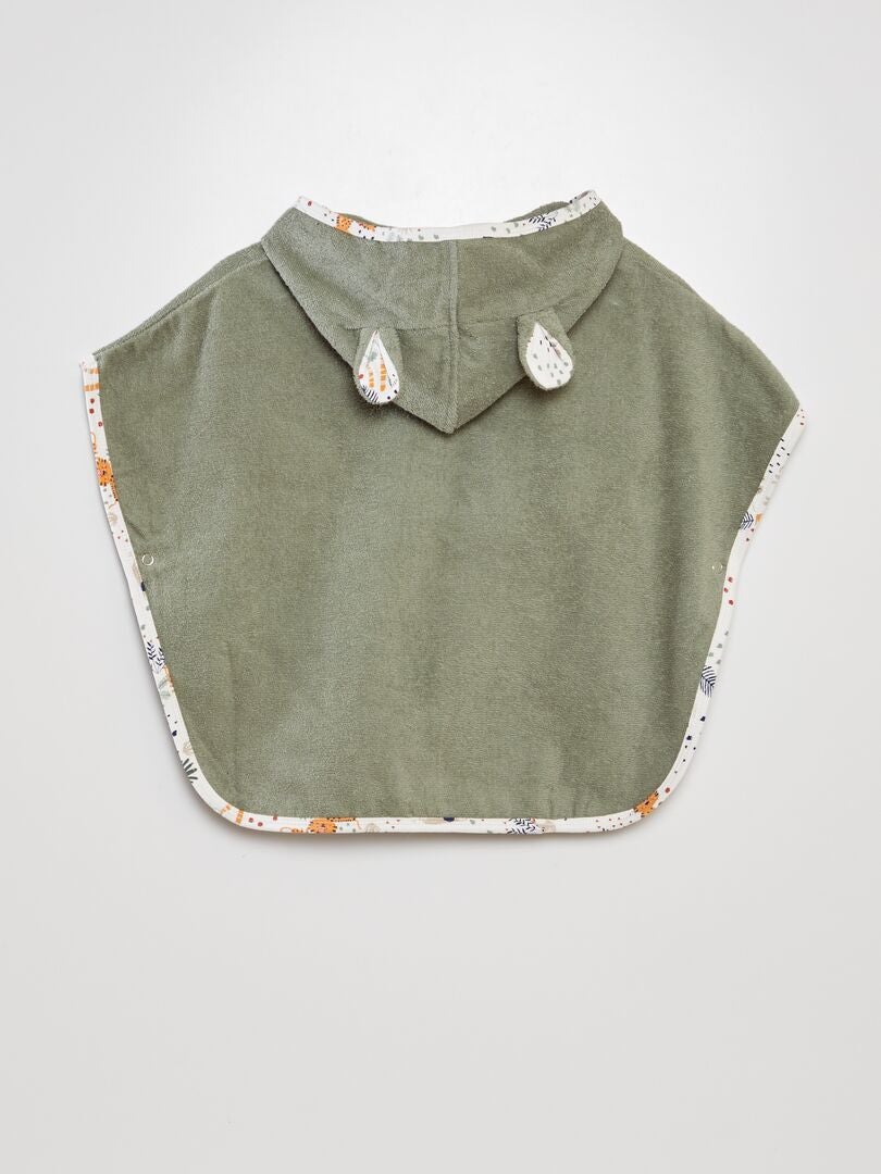 Poncho de natação 'Petit Beguin' - VERDE