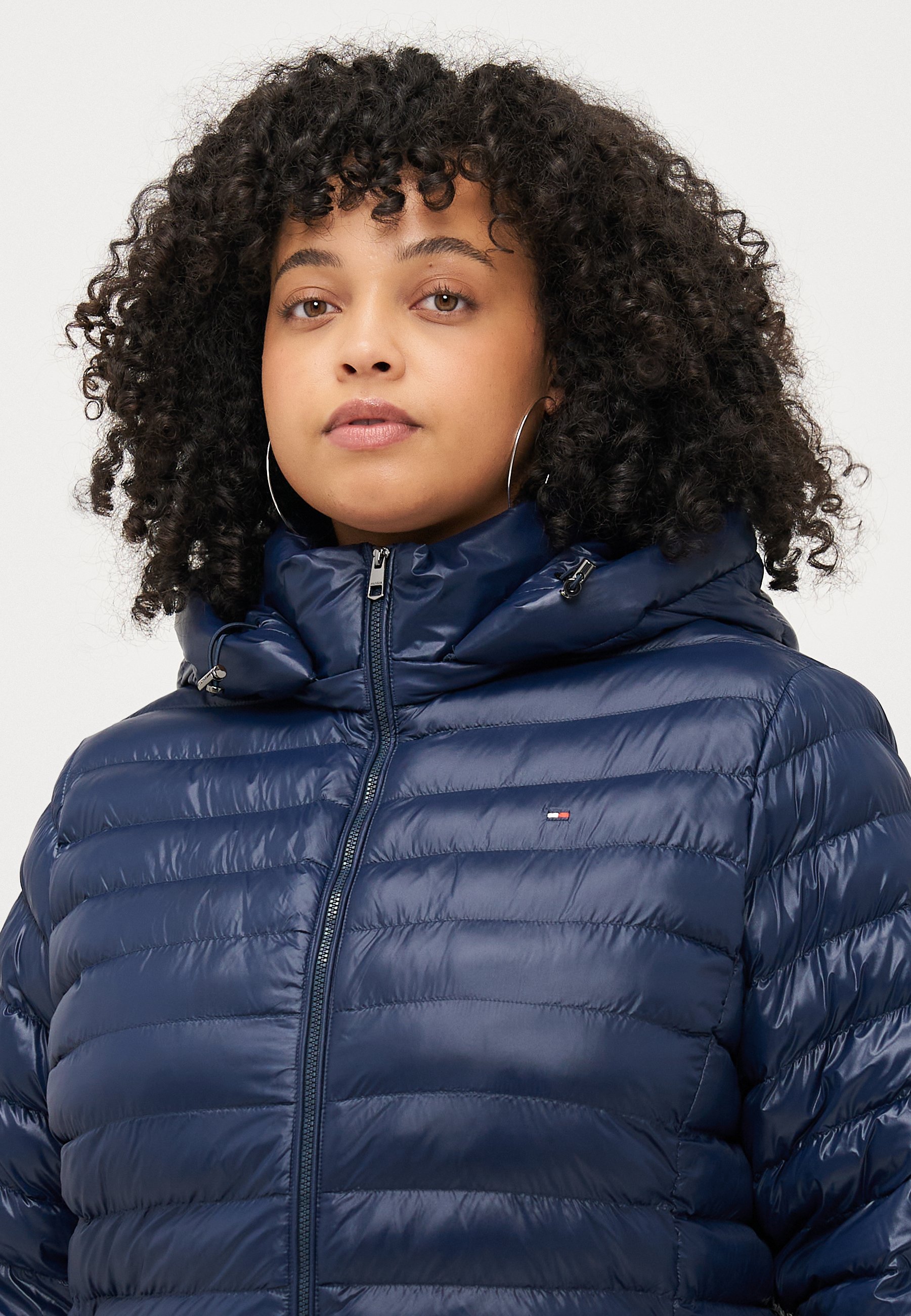 Tommy Hilfiger Curve Slim Jacket - Lichte jas - donkerblauw