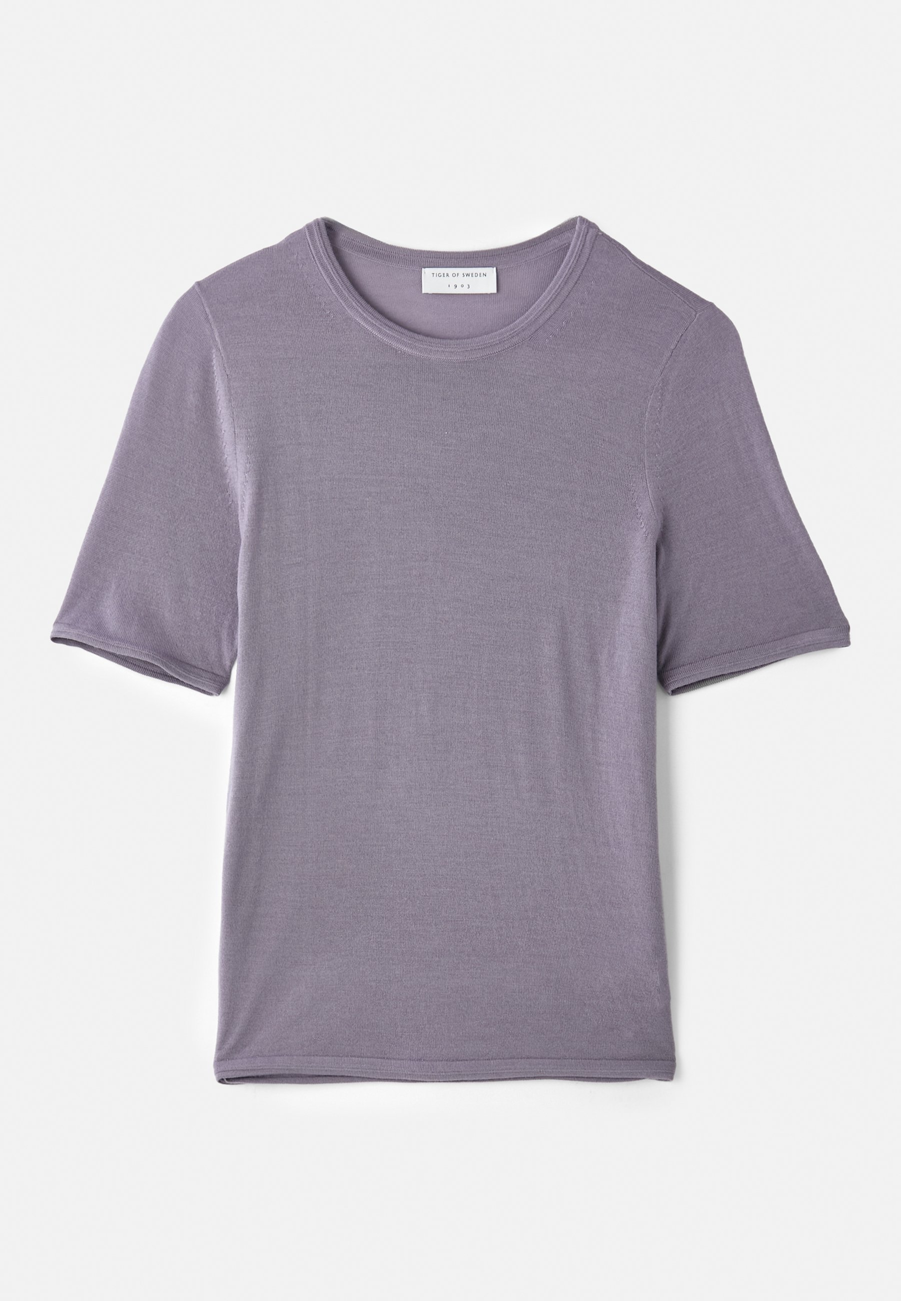 Tiger of Sweden MAE - Basic T-shirt - paarse ridge