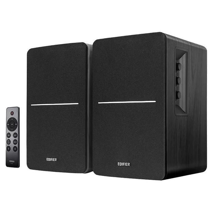 Enceinte bibliothèque Edifier R1280DBs 42W Bluetooth 5.0 Noir - RCA/Optique/Coaxial