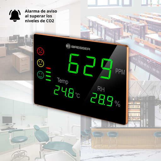 Smile XXL CO2 Concentration Meter to Ensure Correct Air Quality
