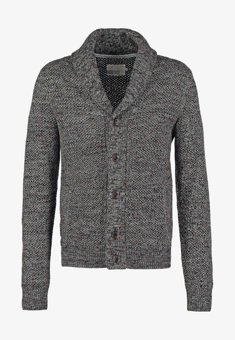 Pier One Cardigan - gemêleerd donkergrijs