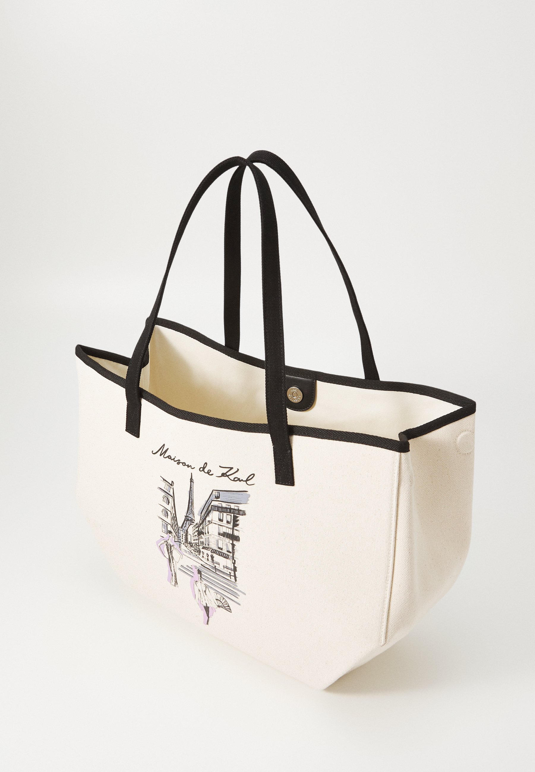 KARL LAGERFELD K/SKETCH CONVERTIBLE TOTE - Draagtas - naturel