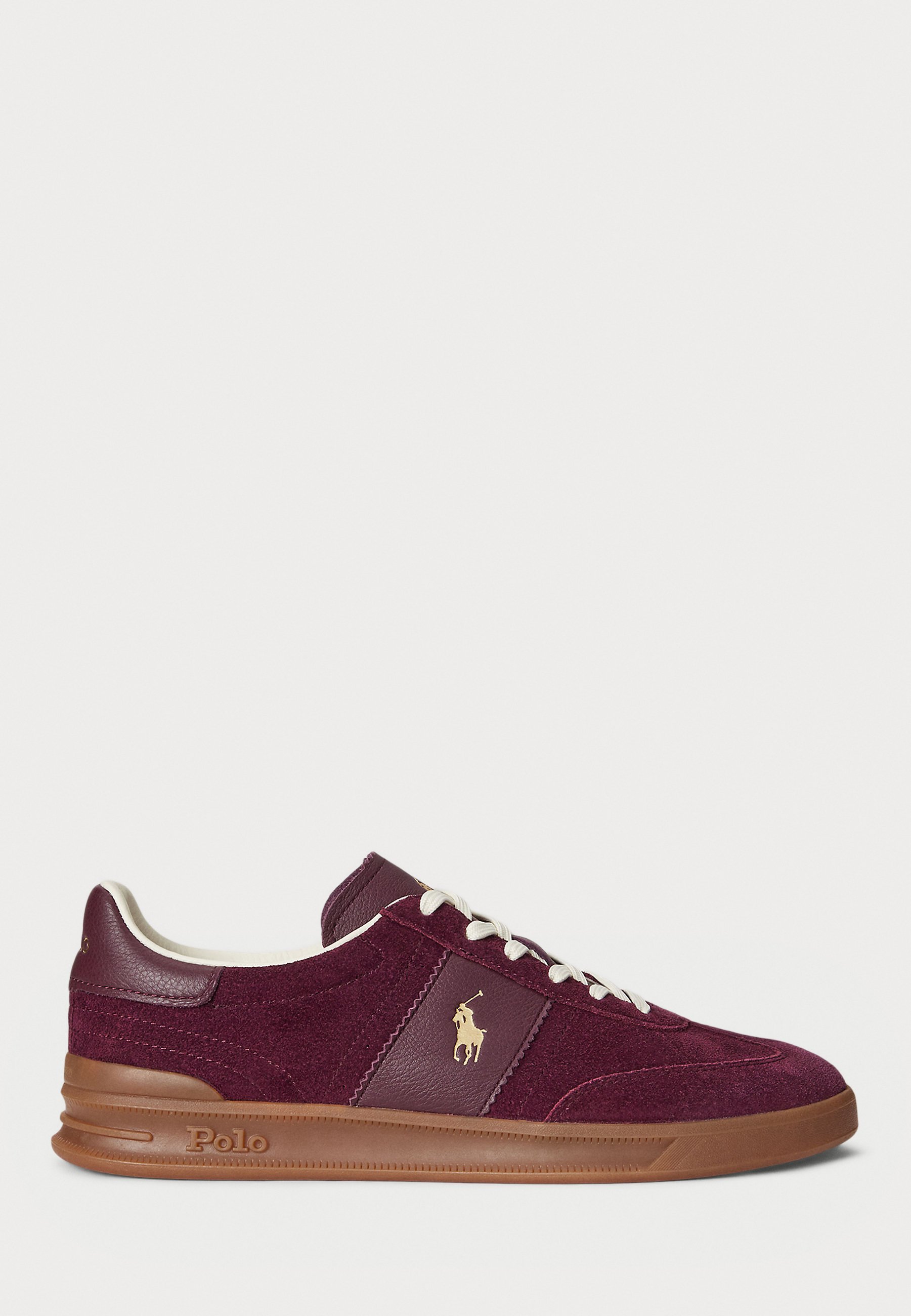 Polo Ralph Lauren HERITAGE AERA SUEDE SNEAKER UNISEX - Sneaker - Harvard Wine