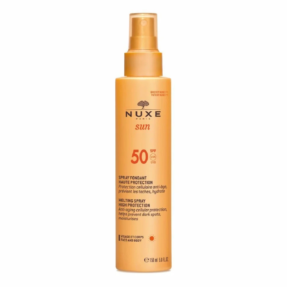 NUXE NUXE Solar Delicious Zonnebrandspray met hoge beschermingsfactor SPF50 150 ml voor gezicht en lichaam