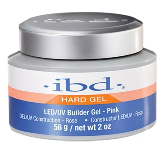 IBD Led UV Builder Gel pink różowy 56g