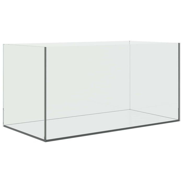 Rectangular glass aquarium - vidaXL - 60x30x30 cm - White - Sturdy glass - Smooth edges - Seamless