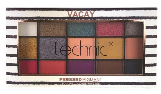 Palety očných tieňov Vacay Pressed Pigments Očné tiene