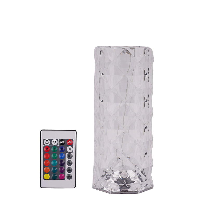 Hjem Bordlampe LED 9x21,5 cm touch farveskiftende