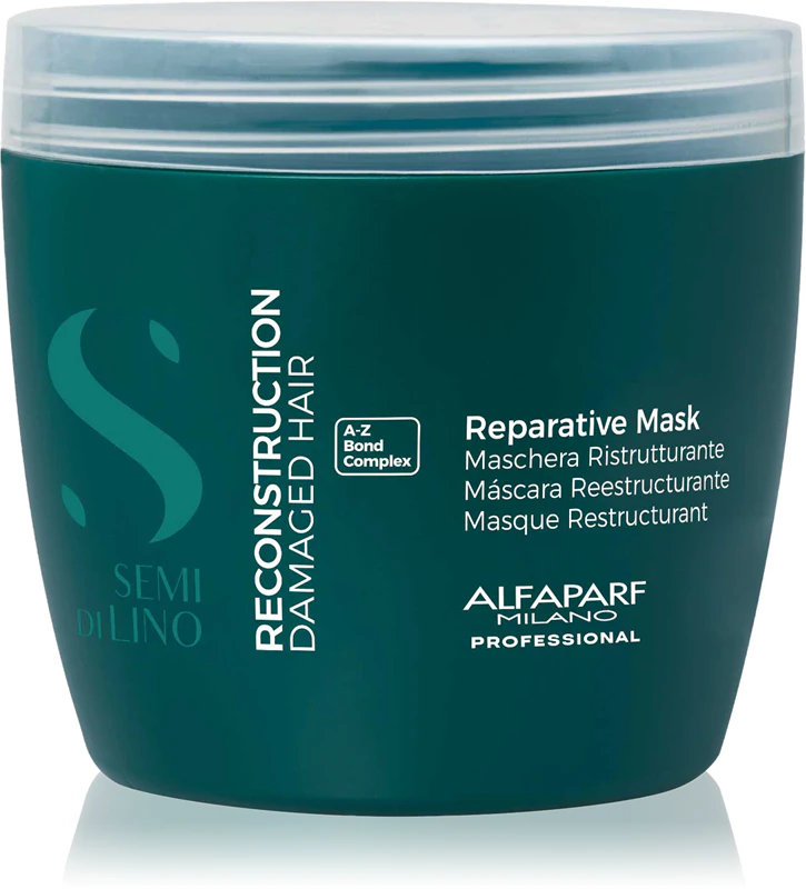 Alfaparf Milano Semi di Lino Reconstruction Reparative Regenerierende Maske für geschädigtes Haar