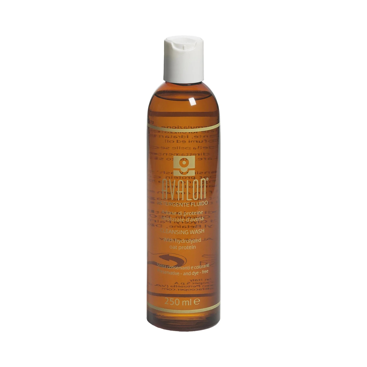 CANTABRIA LABS DIFA COOPER Avalon Sanftes Reinigungsfluid für trockene und empfindliche Haut, 250 ml, basierend auf hydrolysierten Haferproteinen