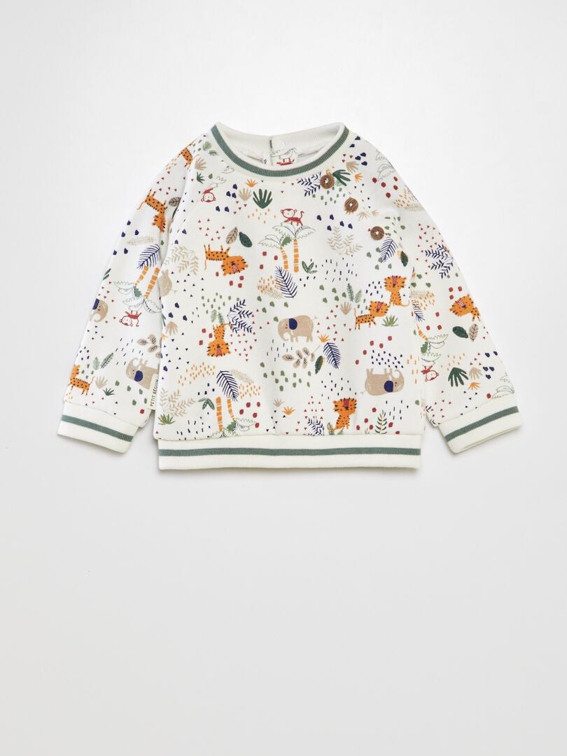 Sweatshirt + broek set - 2-delig - BEIGE