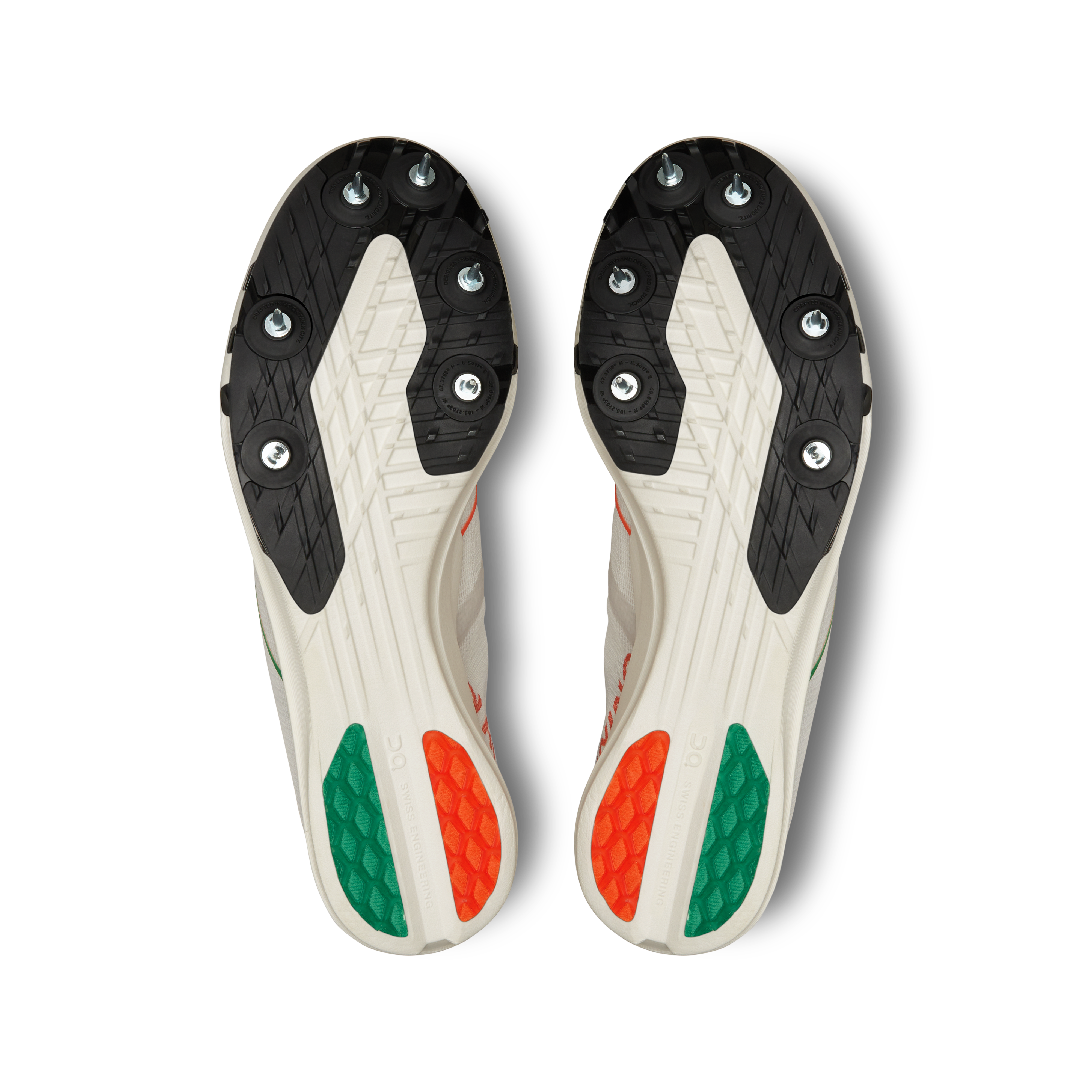 On Dames Cloudspike XC Frost | Wit