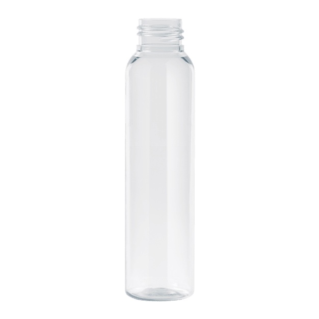 RPET lahev bez víčka 100 ml 24/410 Průhledná