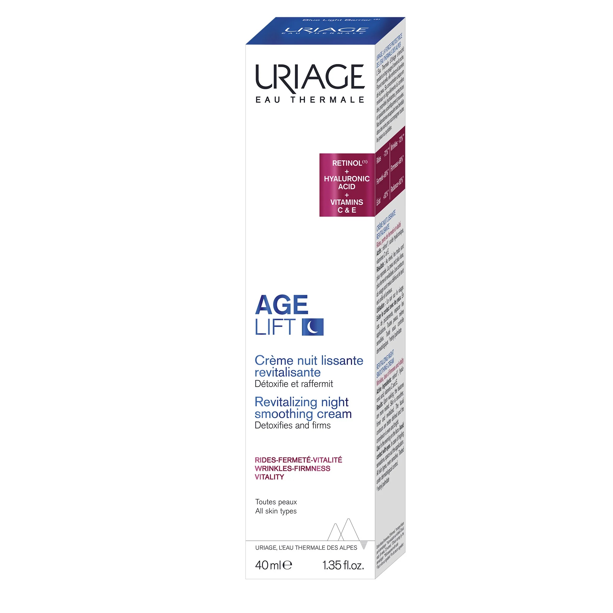 URIAGE Age Lift High Tolerance Detox Nachtcrème