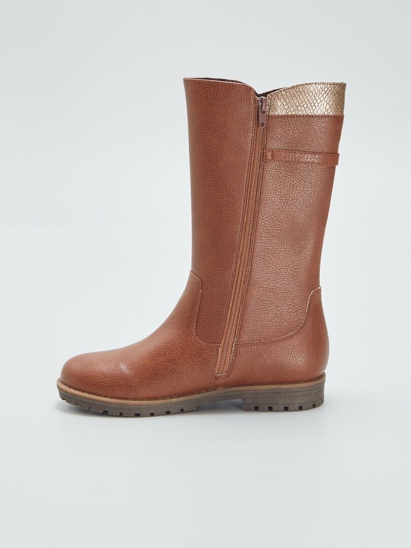 Buty do jazdy konnej - BEŻOWE