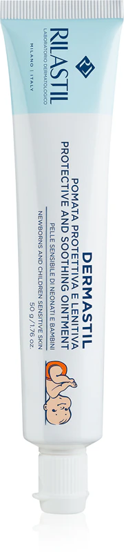 Rilastil Dermastil Pomada Pediátrica para proteção do bumbum do bebê