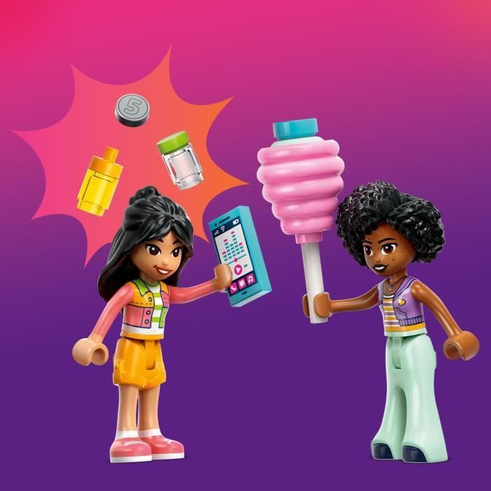 LEGO Friends 42643 Stand de barbes à papa et scooter - Jouet pour enfants dès 6 ans