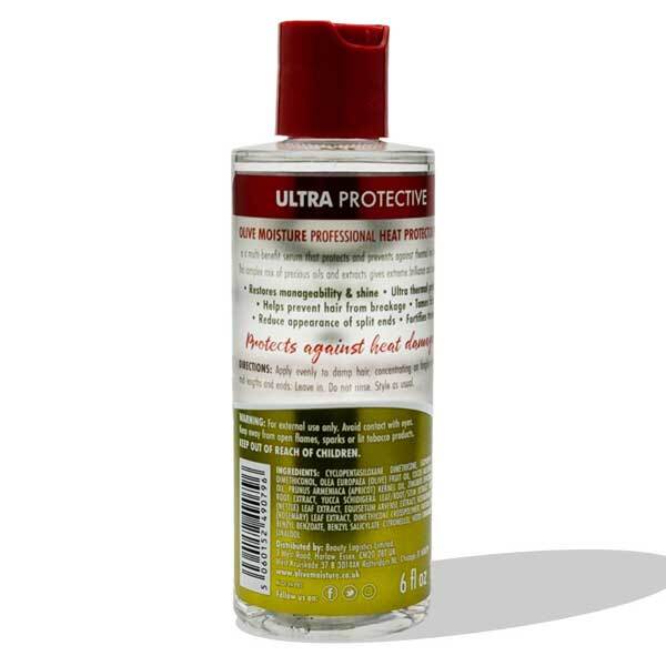 Olive Moisture hővédő hajszérum