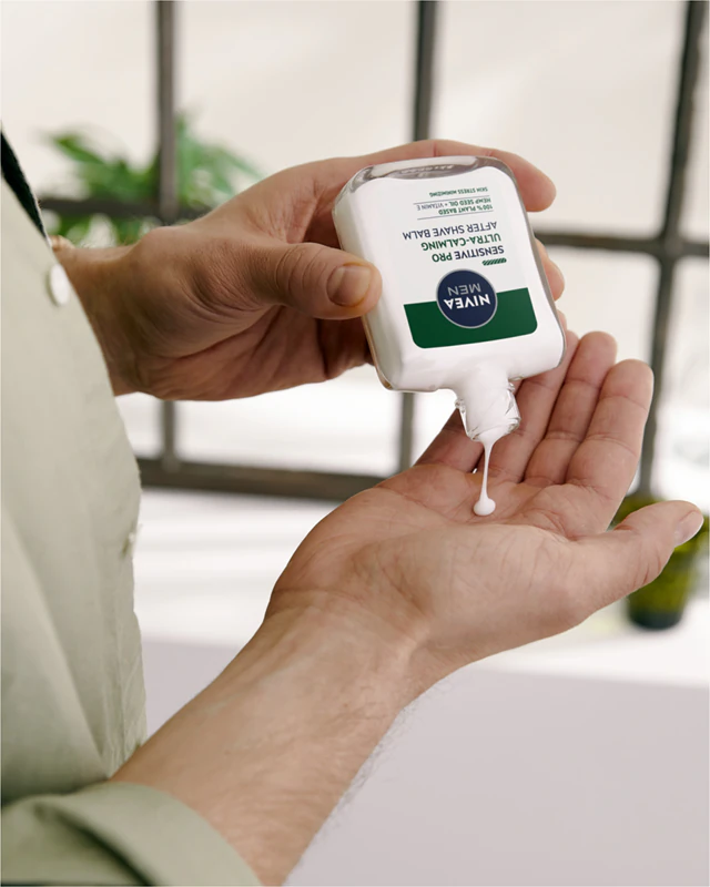NIVEA MEN Sensitive Hemp Aftershave Balsem met hennepolie