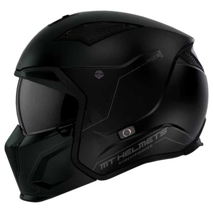 Capacete MT Streetfighter SV Jet - Preto Fosco