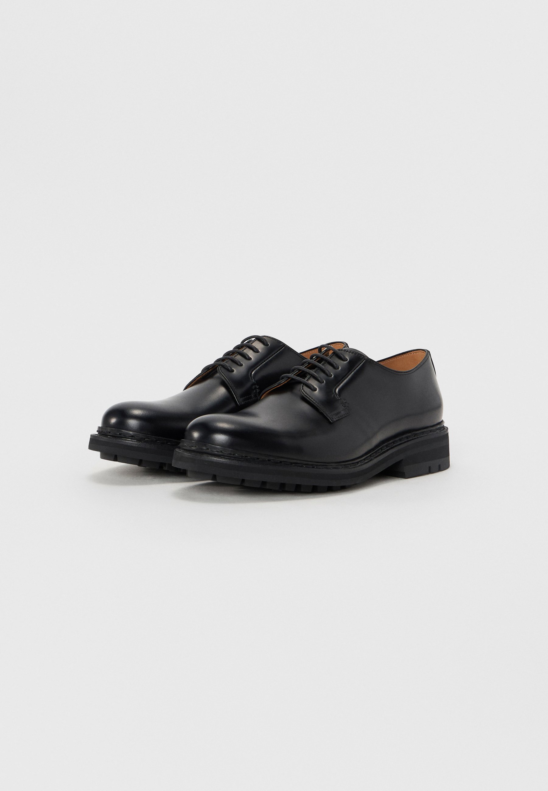 HESCHUNG ARONIA DERBY NERO - Slip-on - noir
