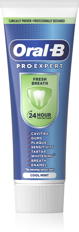 Creme dental Oral-B Pro-Expert Fresh Breath para hálito fresco