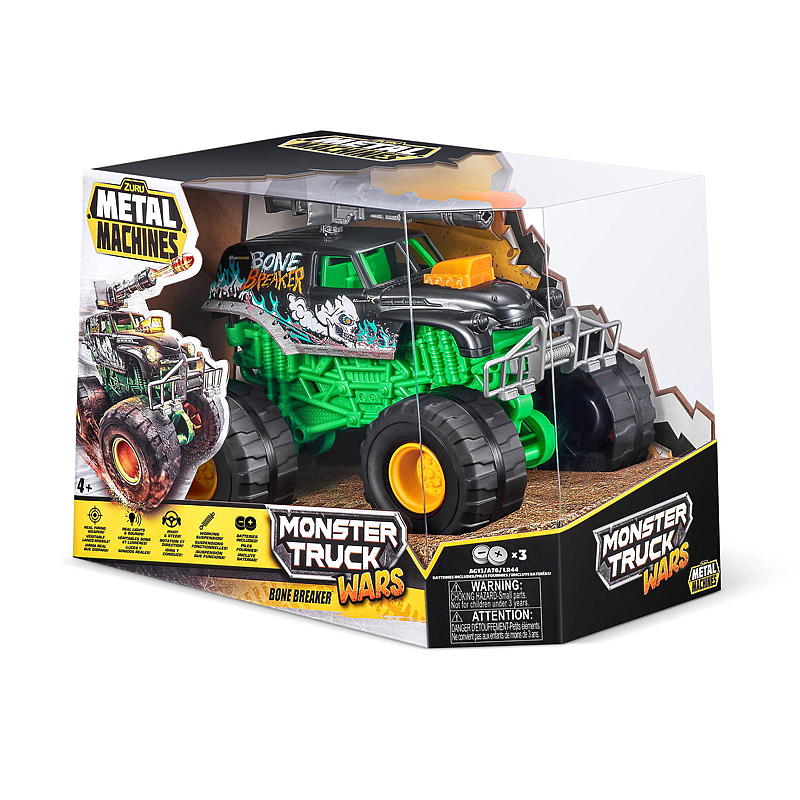 Zuru Monster truck S1, Metal maskiner