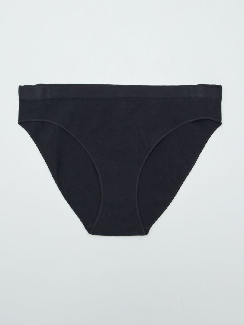 Conjunto de 2 cuecas caneladas - CINZA