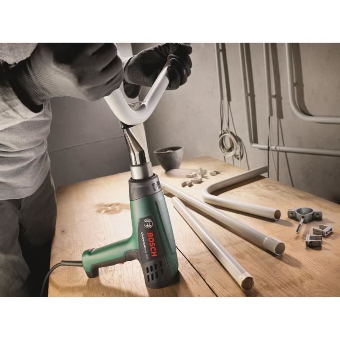 Pistola de calor BOSCH - Universal 600 - 2000 W - 600 °C - 2 boquillas