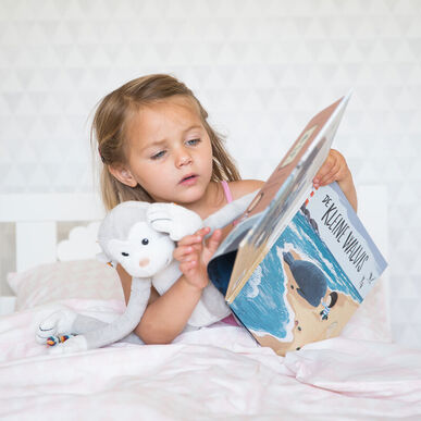 Peluche de mono Max de Zazu Nightlight con melodías relajantes, sonido y luz. 1 unidad.