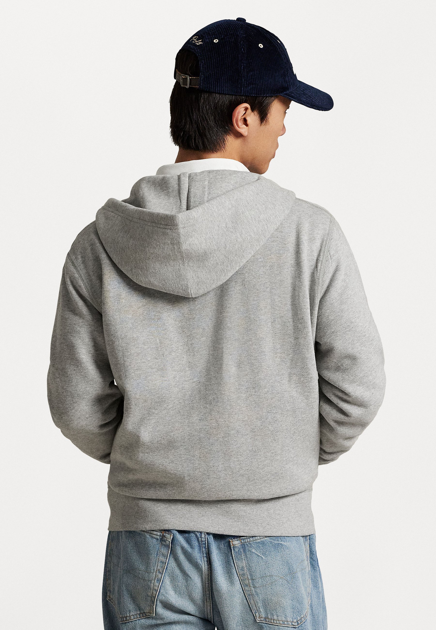 Felpa con cappuccio Polo Ralph Lauren THE RL FLEECE HOODIE - Felpa con zip - andover heather