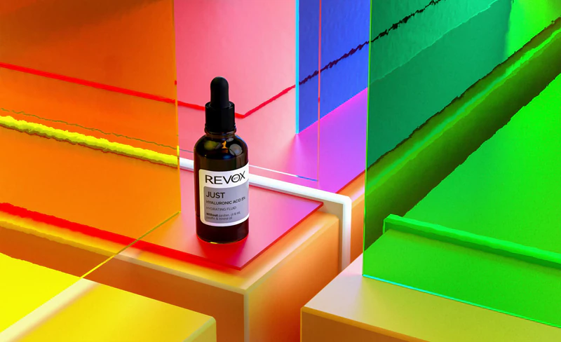 Revox B77 JUST Ácido Hialurônico 5% fluido hidratante para rosto e pescoço