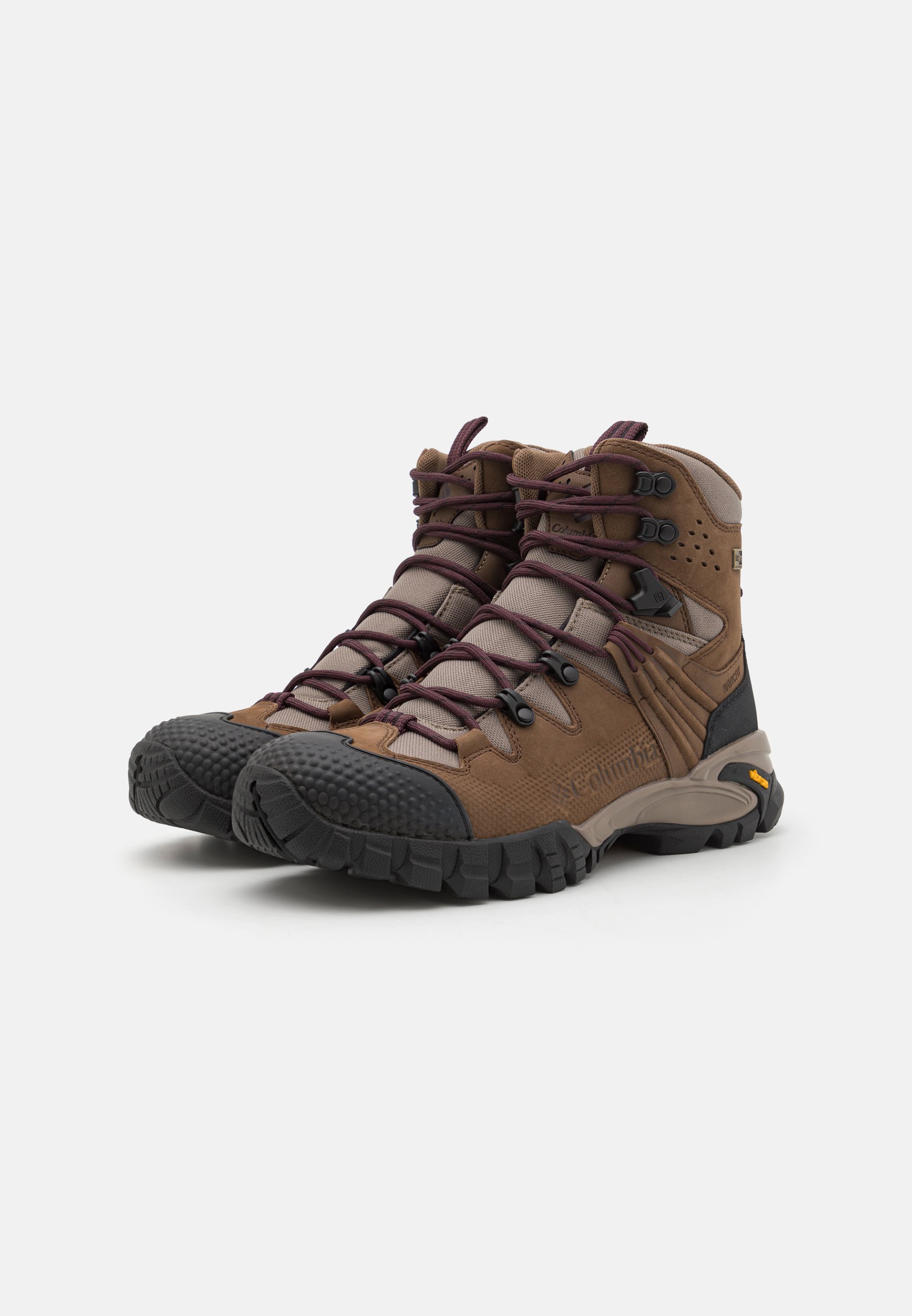 Columbia GEOTERRA - Chaussures de randonnée - marron foncé/moonvista
