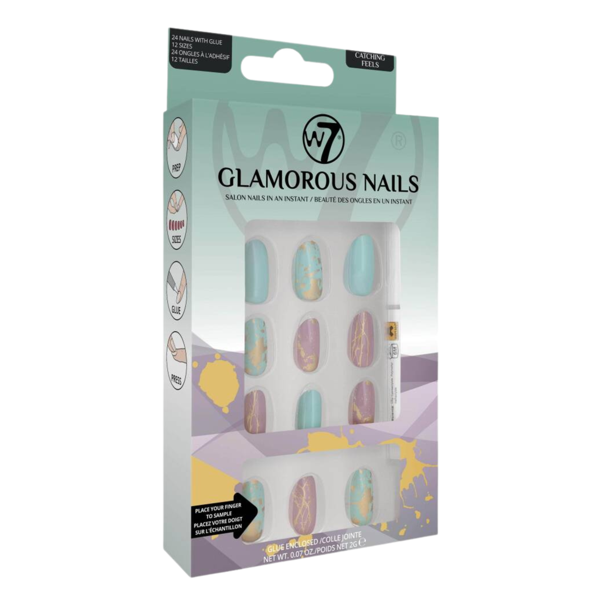W7 Glamurozni nokti
