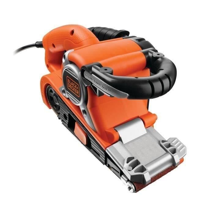 Ponceuse à bande filaire - BLACK+DECKER - KA88-QS - 720W - 75 x 193 mm