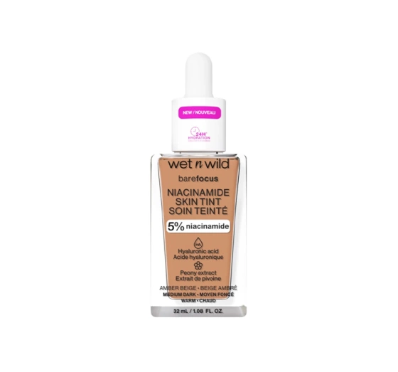 Wet n Wild Barefocus lekki podkład nawilżający Amber Beige 32ml