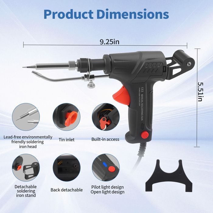 Pistola per saldatura laser, strumento industriale per saldatura laser con riscaldamento interno, saldatrice laser portatile per metalli, con 5 fili